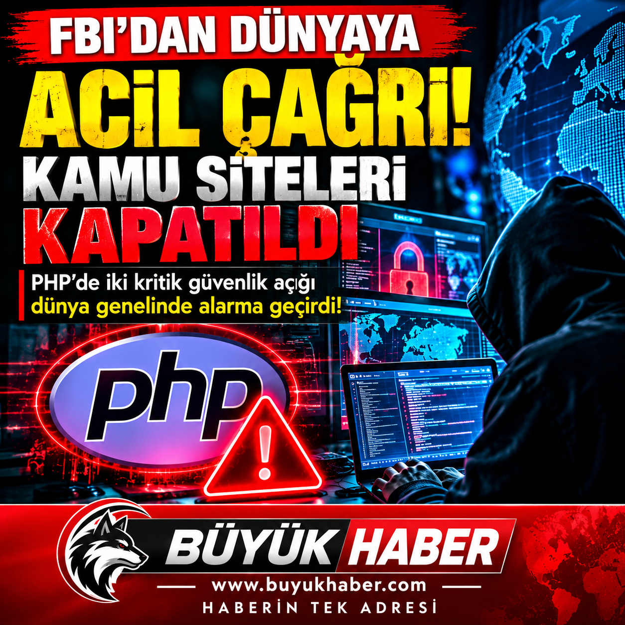 PHP'de Kritik Güvenlik Alarmı! FBI'dan Acil Güncelleme Çağrısı İddiası
